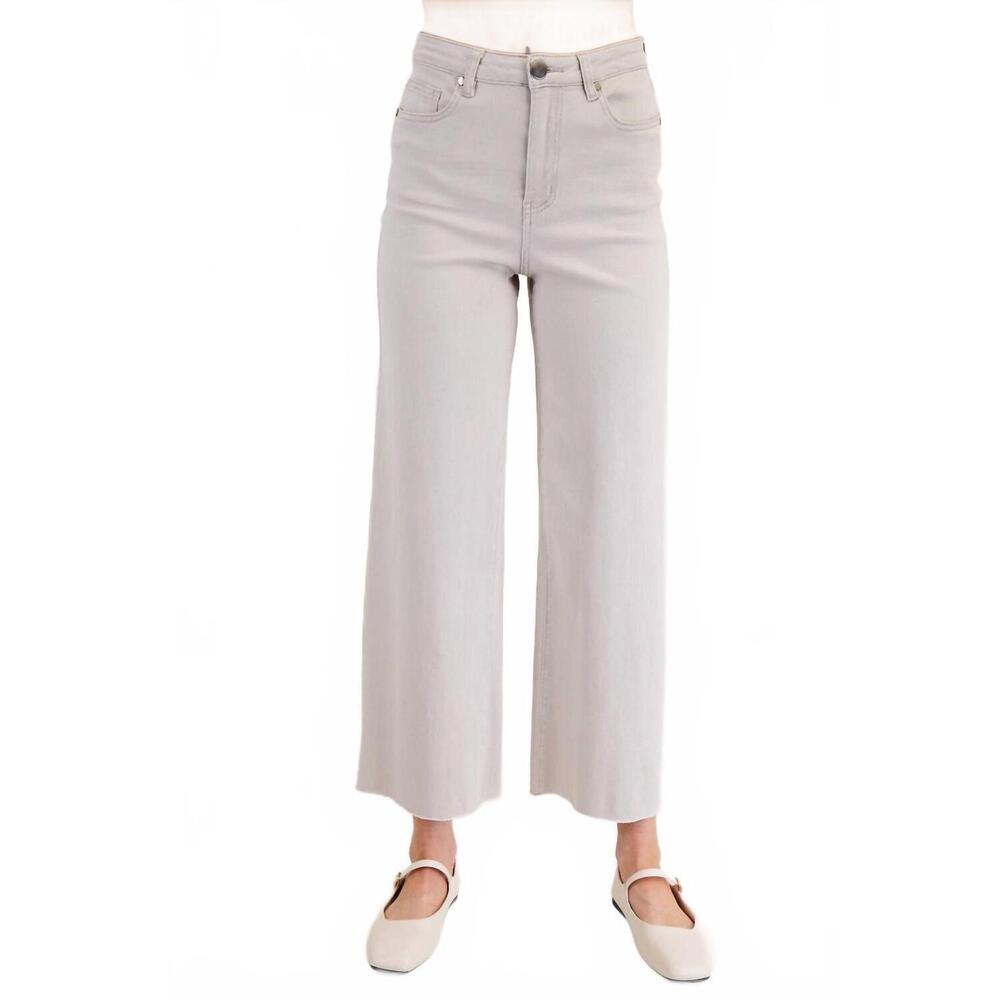 NEW EASEL kiki twill pants in ecru